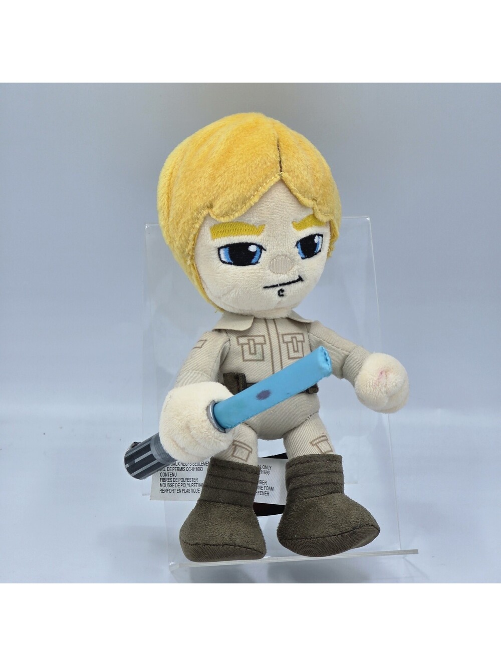 Star Wars Luke Skywalker Funko Galactic Plushie - Bespin Outfit with Blue Lights